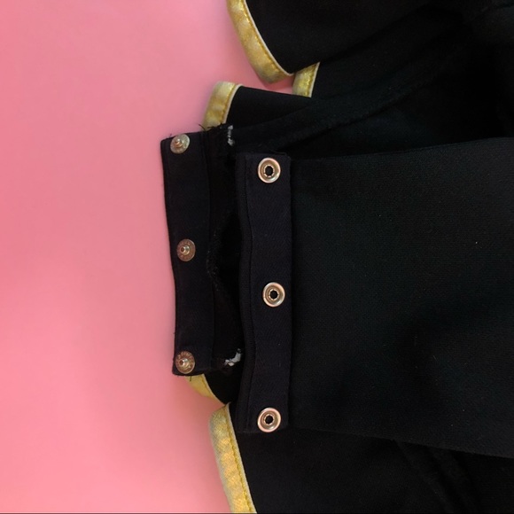 Vintage one of a kind blackwhite tuxedo stage costume bodysuit S - Picture 4 of 7